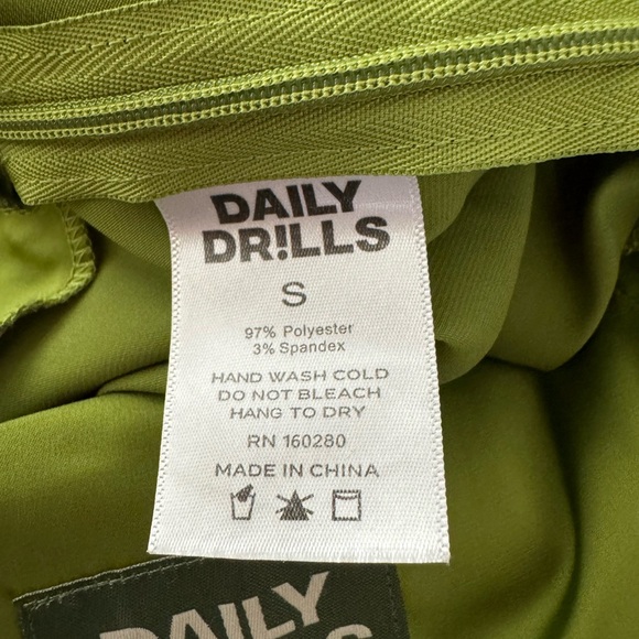 DAILY DRILLS SILK SKIRT - Picture 4 of 4